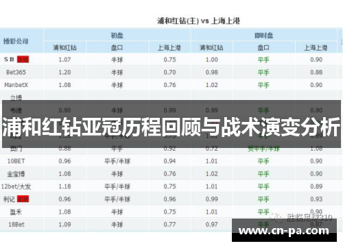 浦和红钻亚冠历程回顾与战术演变分析